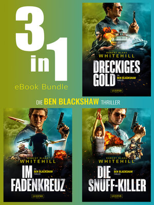 cover image of BEN BLACKSHAW Thriller (Band 1-3) BUNDLE